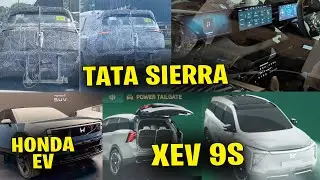 Tata Sierra Spied AGAIN, Mahindra XEV 9s EV, Renault DUSTER india LAUNCH 🤩🤩