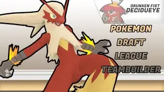 Speed Boost Blaziken, the true Mega Blaziken | Pokemon Draft League KCDL Week 7 Teambuilder