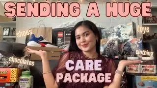 Sending a HUGE care package/balikbayan box to the boyfriend! (From US to PH)