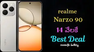 realme Narzo 90 - 7000mAh battery | MediaTek Processor | IP69 Rating | Stereo Speakers | in Telugu..