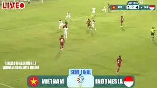 🔴LIVE STREAMING🔴TIMNAS INDONESIA VS VIETNAM SEA GAMES THAILAND 2025 PUTRI / SIARAN LANGSUNG HARI INI