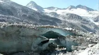 Gro&szlig;venediger Gletscher bei der Gletscherzunge am 22.08.2012