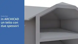 Tetto con due spessori in ARCHICAD