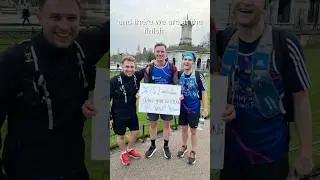 Day 25 - Marathon Easy W for 3 spirited young chaps. Marathons are no joke.