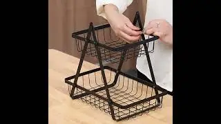 Fruteira De Mesa Aramada De Metal Resistente | Artique