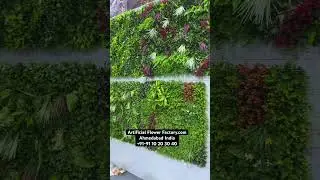 Customise manufacturing of artificial garden vertical ￼tile artificial grass #Artificialgardentiles￼
