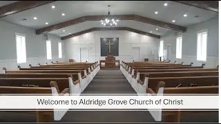 01-07-2026- Aldridge Grove Church of Christ -Wed Night Bible Study