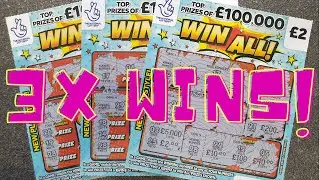 Biggest Win Yet🤞&pound;2 Win All &pound;100,000 Scratchcard🤞National Lottery UK Scratchcards🤞Chasing The Big Win