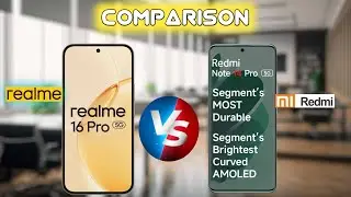 Realme 16 Pro vs Redmi Note 14 pro : Full comparison 😱❓ Specs display, processor, camera, battery 