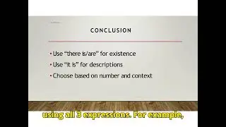Unit 9 &ndash; There Is, There Are, It Is | English Speaking Practice | Fluent English | @arsinnovation
