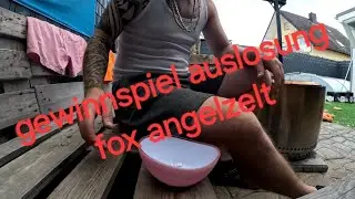 gewinnspiel auslosung fox angelzelt