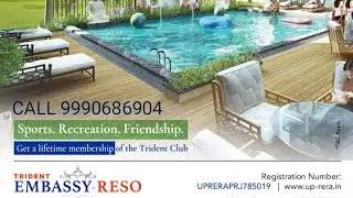 TRIDENT EMBASSY RESO SEC 1 Noida Ext FULLY MIVAN CONSTRUCTION LUXURY PROJECT CALL/VISIT 9990686904