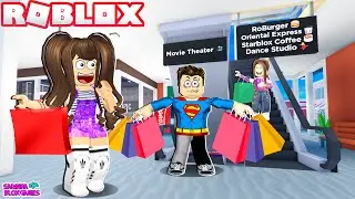 ROTINA no SHOPPING EM FAMÍLIA - Redcliff City 🏖️ RP- Roblox