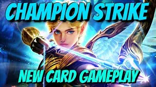 Champion Strike New Card Gameplay | Hitman and Elven Ranger