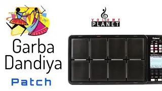 GARBA DANDIA PATCH OCTAPAD spd-30 BY HERUN PRASAD DELHI INDIA