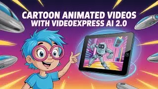 Make AMAZING Cartoon Animated Videos with VideoExpress AI 2.0