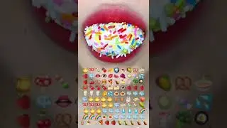 Eating Asmr KISSES #asmr #kiss #barbie