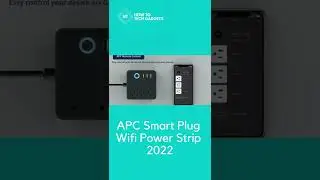 APC Smart Plug Wifi Power Strip 2025 - Protector Power | how to tech gadgets