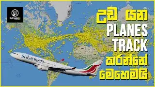 How to Track planes flying in real time |#pamudahimsara #flightradar24