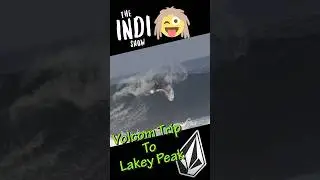 Surfing Lakey Peak with the Volcom Indonesia team! #volcom #IKC🦈 #wavesurf #surftrip #surfingtrip