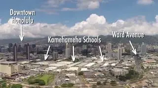 Kaka'ako Aerial Overview with Tracy Yamato (RA) CRS, Oahu Realtor with Hawaii Living LLC