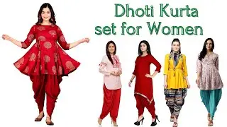 Dhoti Kurta set for Women Party Wear
