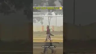 first day running 💨 kuchh haters logon ka reaction #running  #winter #1600mtrruning #youtubeshorts 💀