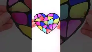 Stained Glass Suncatcher Craft 😍