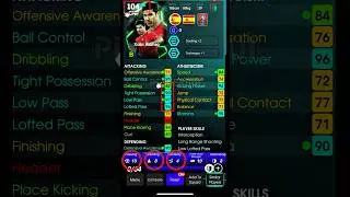 BEST TRAINING FOR XABI ALONSO 104 LEVEL | #efootball #xabialonso #level #training