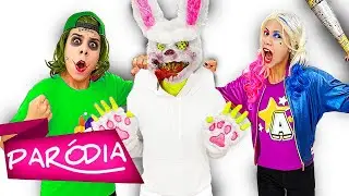 ARLEQUINA CORINGA E O COELHO DO MAL ZUMBI - FILME COMPLETO (O ALTO FALANTE)