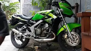 Mencoba ninja dengan oli castrol A747 mix oli motul 510 kenalpot creampie zz1