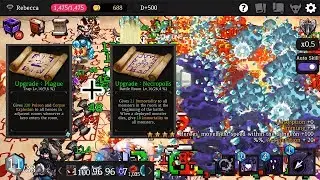 Dungeon Maker: Dark Lord Trial10 D+100~500 Rebecca Plague + Necropolis