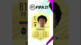 Cuadrado Evolution in FIFA (18-24) 🤯⚡ #shorts #football #messi #ronaldo