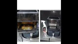 ProductMagic Heavy Duty Oven and Cooker Hob Cleaner  used to clean an Air Fryer