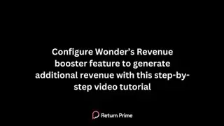 Wonder Revenue booster to upsell the products and generate revenue