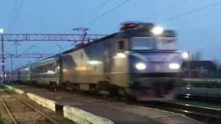 Tren IC552 Suceava - Bucuresti Nord trece cu viteza prin Veresti cu EA359 - 17.04.2025