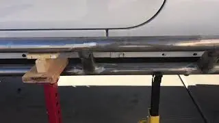 DIY Rock slider test fit &lsquo;13 Jeep JKU