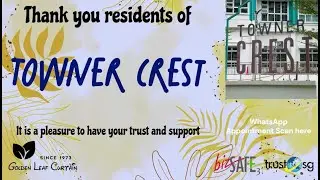 Thank you! Residents of Towner Crest 🎉