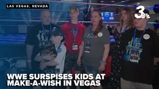 WWE superstars surprise Make A Wish kids