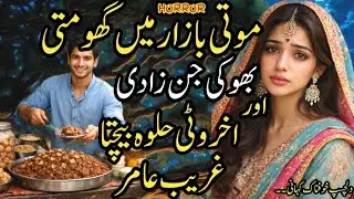 Moti Bazar Mei Ghoomti Bhooki JinZadi Or Akhroti Halwa Bechta Ghareeb Amir