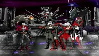 [KOF MUGEN] Goenitz VS Element Team