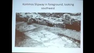 The middle Minoan slipway for ships at the Kommos Harbor