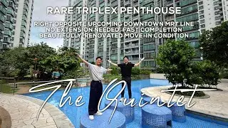 RARE TRIPLEX PENTHOUSE - THE QUINTET (LEE YONG / ETHAN) SINGAPORE PROPERTY LISTING