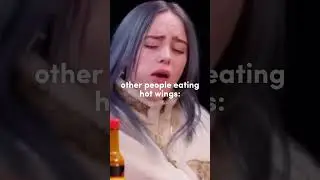 Other celebs eating hot wings vs. Jenna Ortega