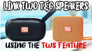 How to connect two T&G speakers together Using TWS feature in 2025 (True Wireless Stereo)
