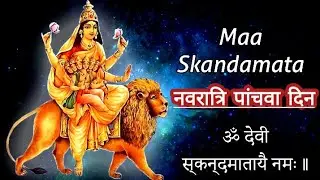 Navratri 5th day status| skandamata status|5th day of navratri|Maa skandamata status| Navratri statu