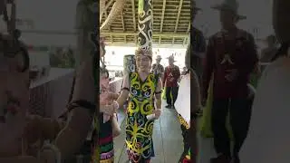 Acara Meja Panjang Adat Dayak Kalimantan #dayak #kalimantan #meylilim 