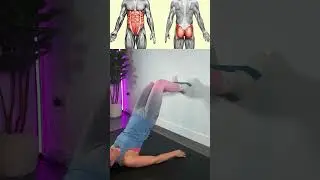 Wall Mini Band Burn 🔥 Glutes & Abs on Fire