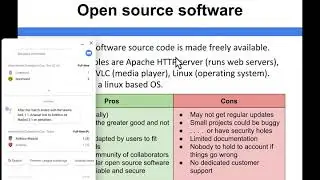 Computer Architecture - Open Source Software