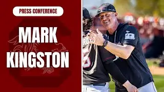 Mark Kingston reacts to South Carolina&rsquo;s tournament draw